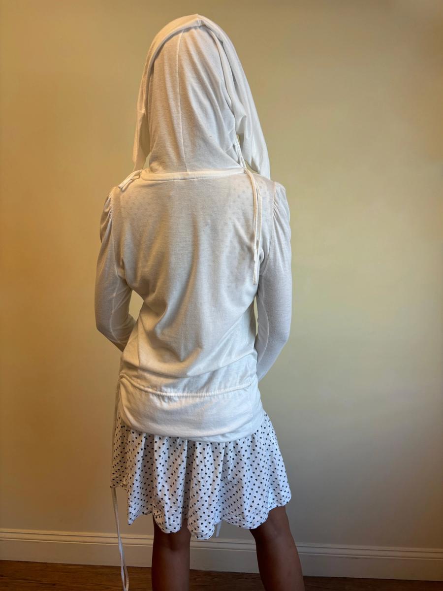Bernhard Willhelm White Cat Ear Top product image