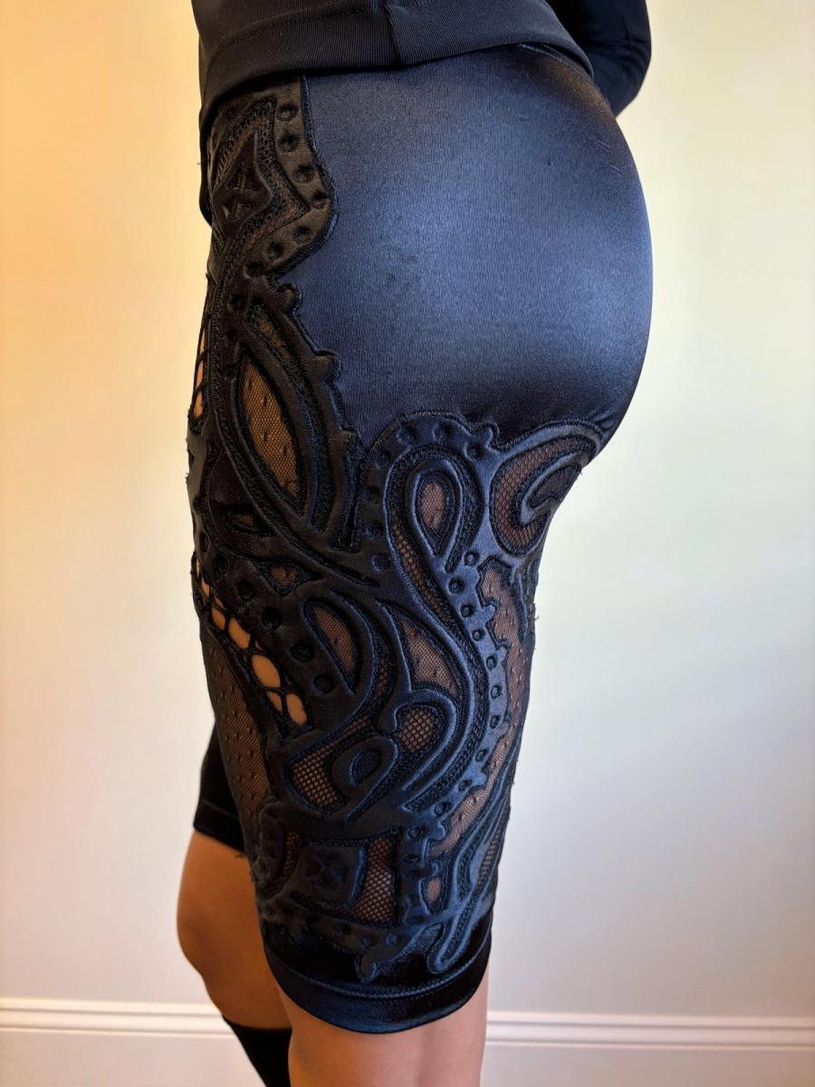 KTZ Trapunto Cutout Bike Shorts product image