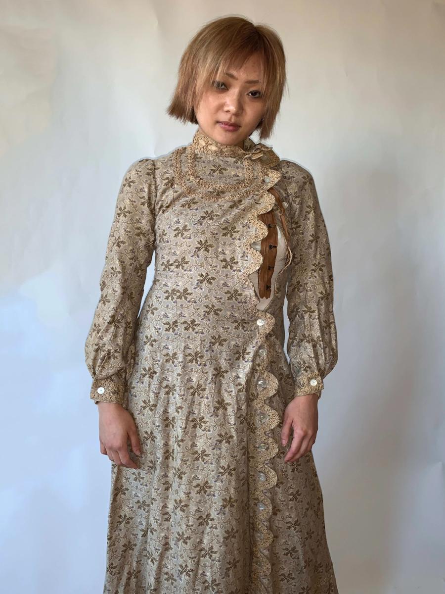 Antique Victorian Flannel Gown product image