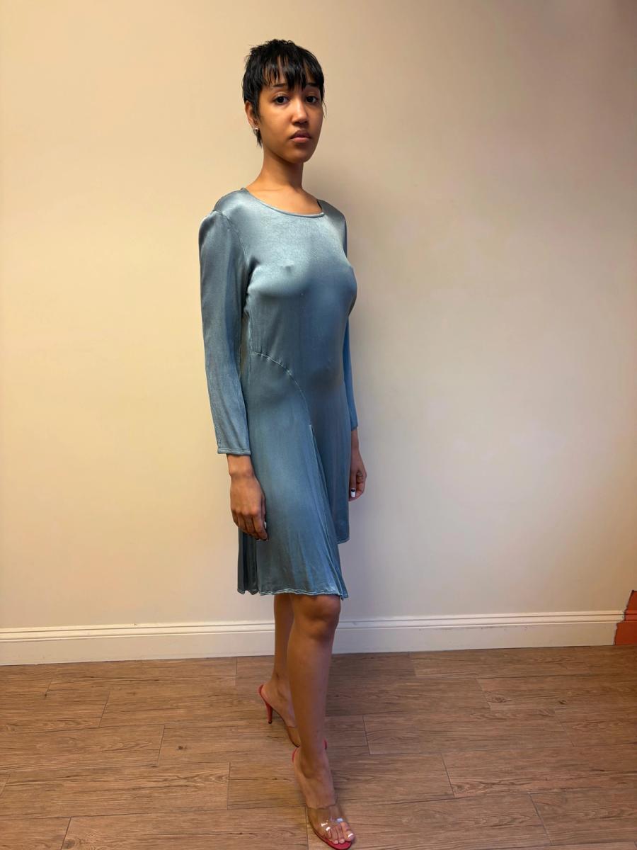 90s Ghost Liquid Dress product image