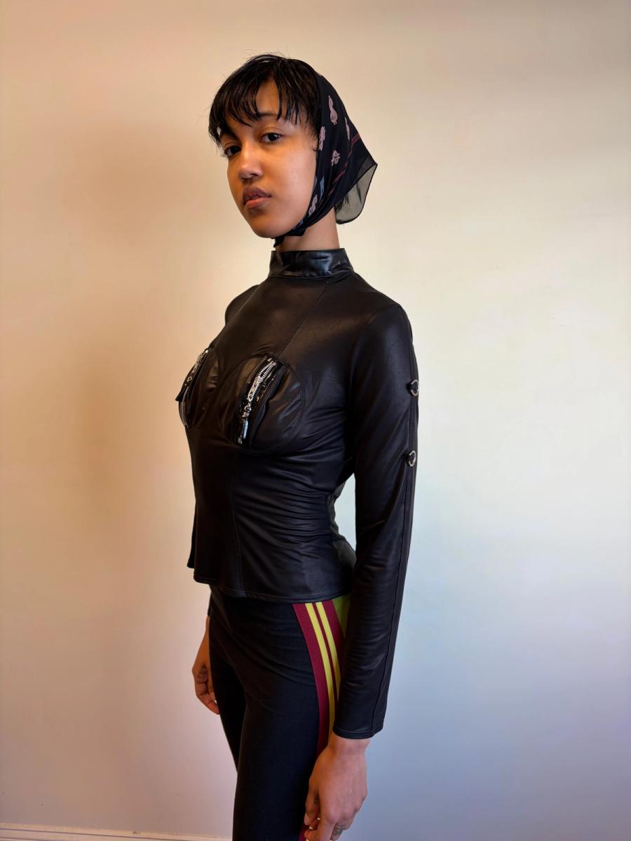 Patrice Catanzaro Zip Boob Fetish Top product image