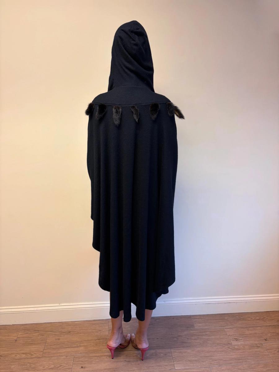 Yvan & Marzia Fur Tail Cape product image