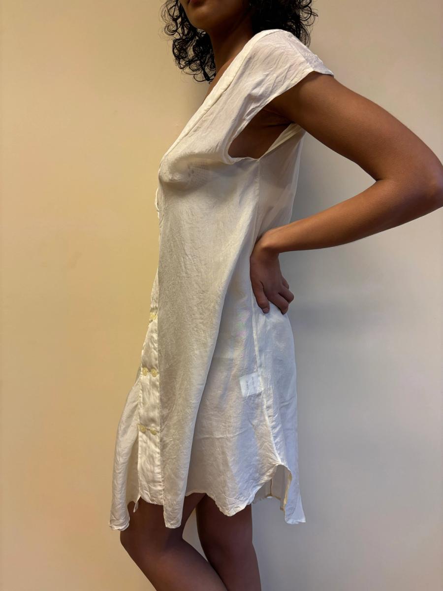 Marjan Pejoski Pale Yellow Babydoll Dress product image