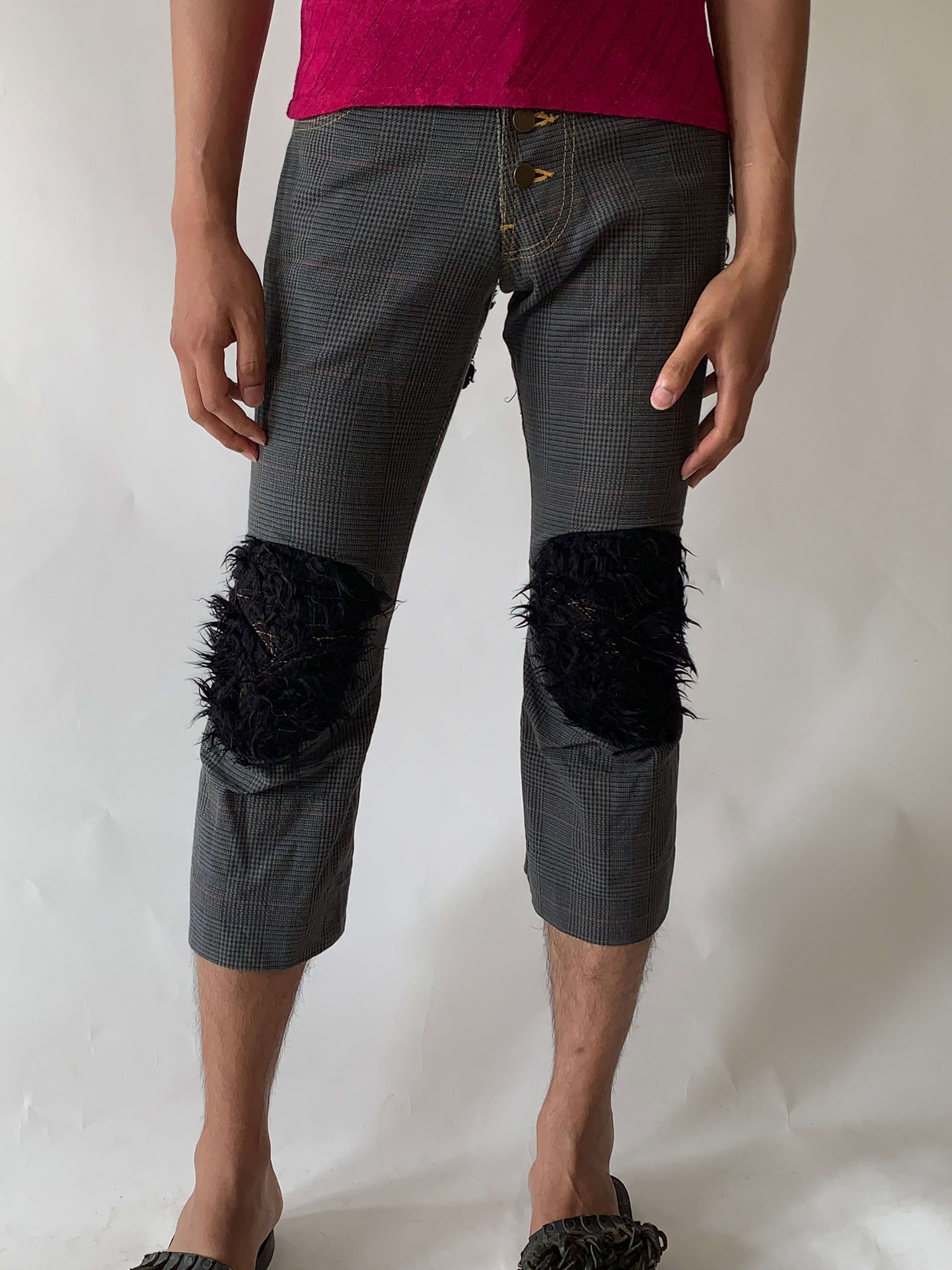 Christopher Nemeth Fur Kneepad Pants