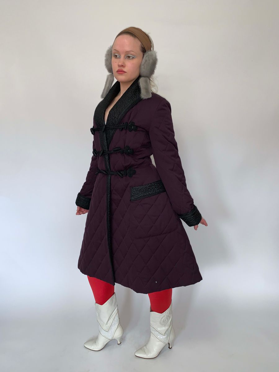 Jean Paul Gaultier 1994 Quilted Princess Coat product image