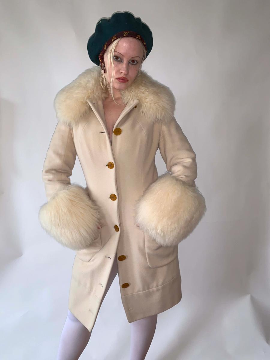 Vivienne Westwood Ivory Poodle Coat product image