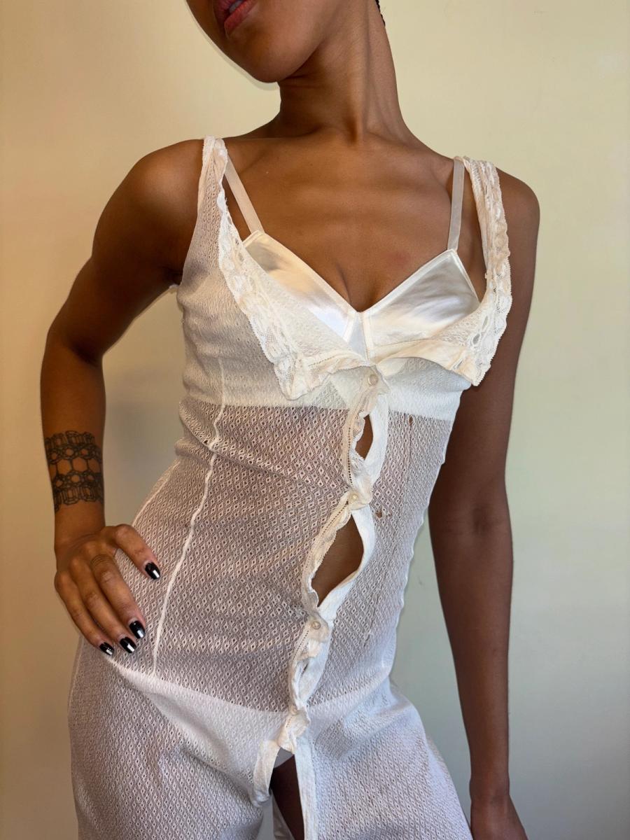 Edwardian Lace Mesh Combination Suit product image