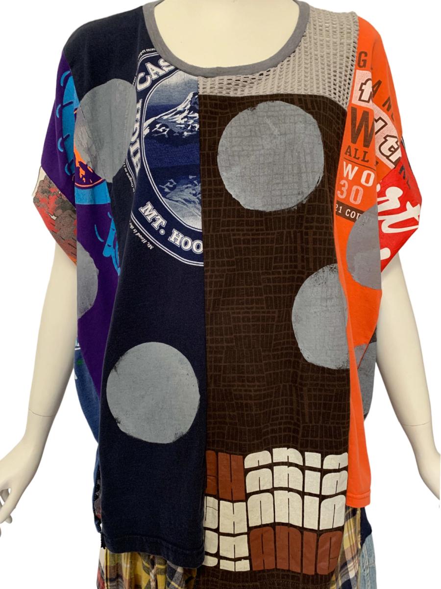 Tomoki Yurita Patchwork Circle Shirt product image