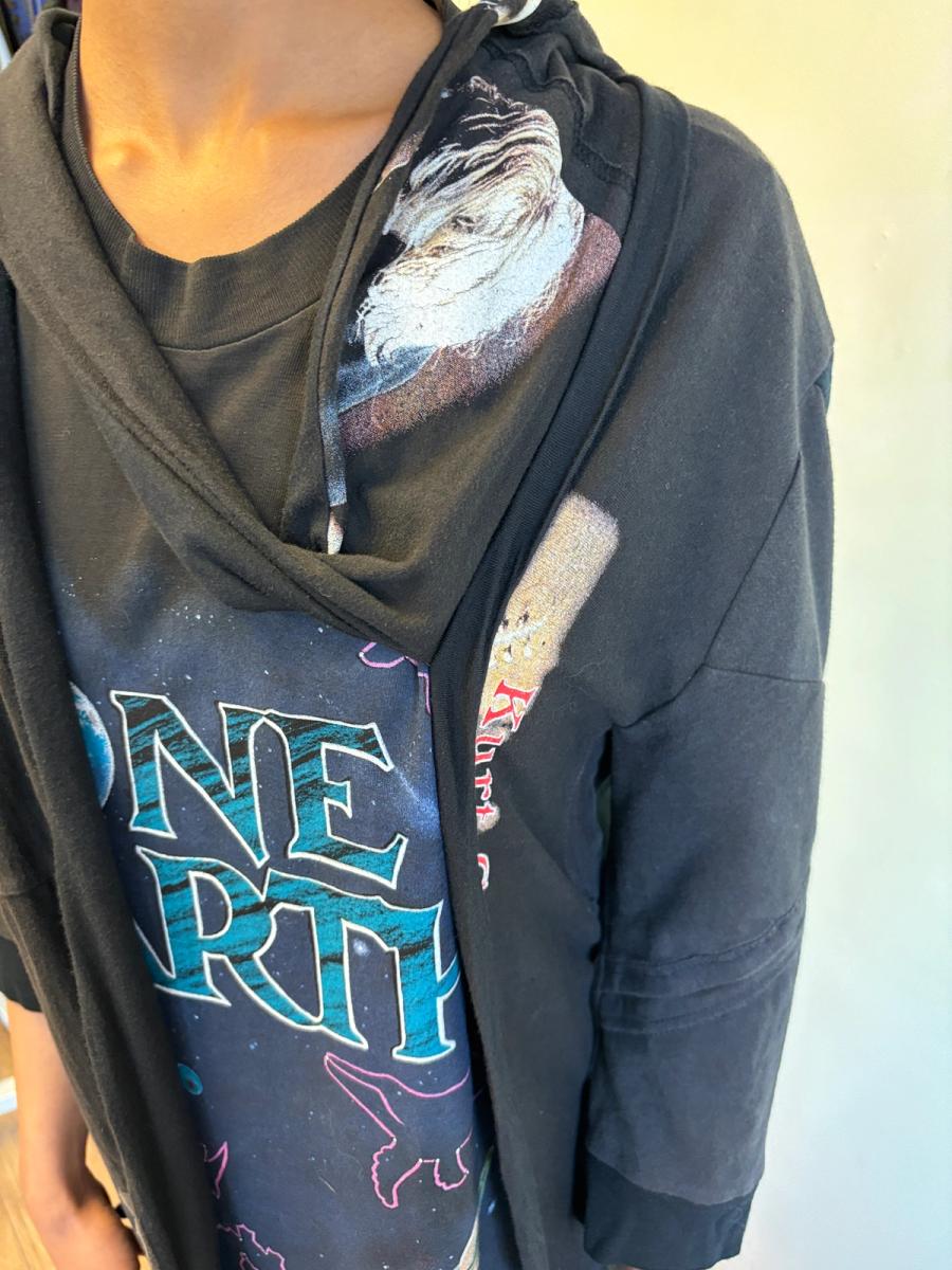 Vinti Andrews Kurt Cobain Patchwork Shrug product image