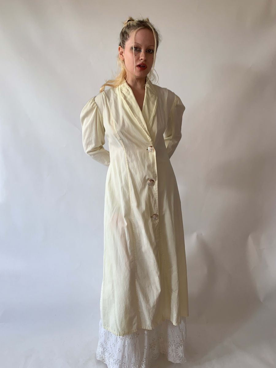 Yellow Edwardian Duster product image