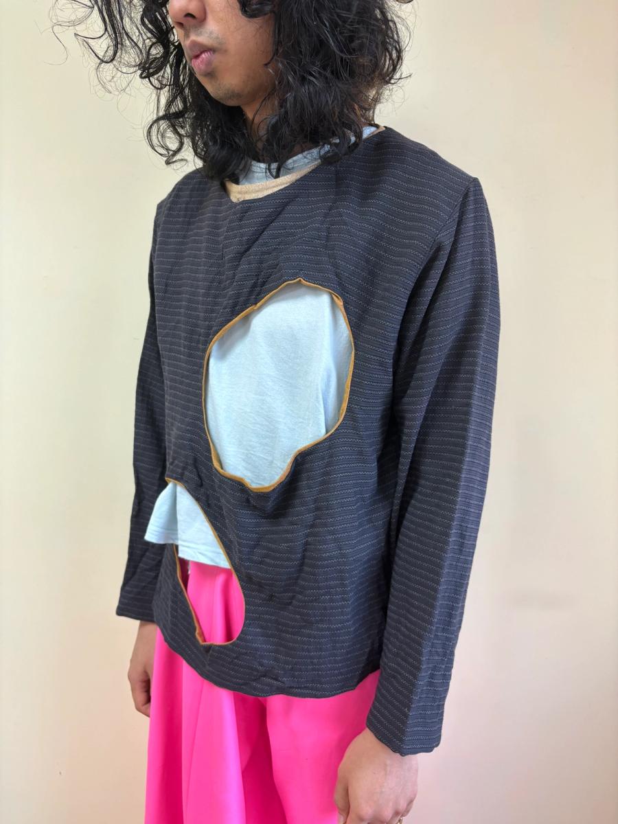 Bio Politics Tunic with Holes  product image