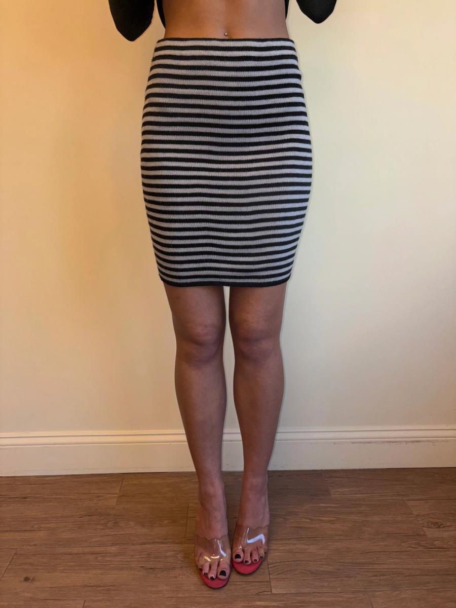 Dorothée Bis Striped Knit Skirt product image