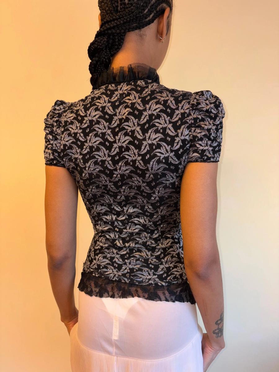 90s Vivienne Westwood Lace Stretch Top product image