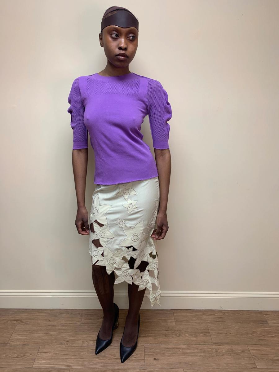 Workers For Freedom 90s Cascading Flower Skirt product image