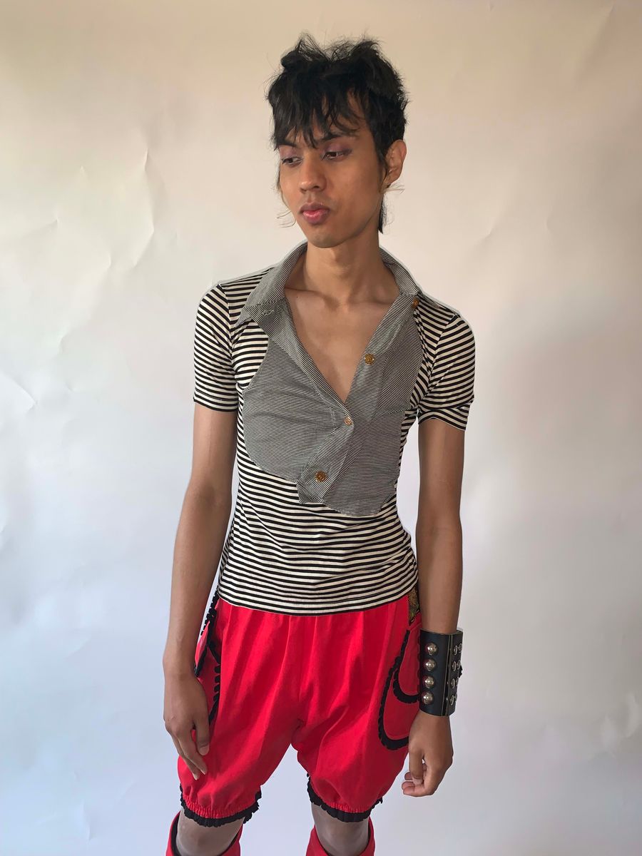 Vivienne Westwood "Alcoholic" Button Down Polo Shirt product image