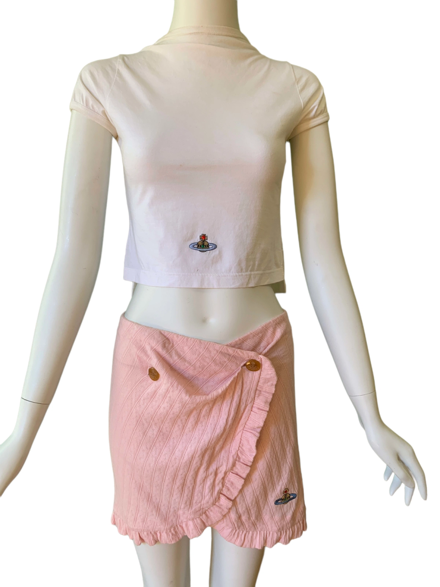 90s Vivienne Westwood Pointelle Skirt