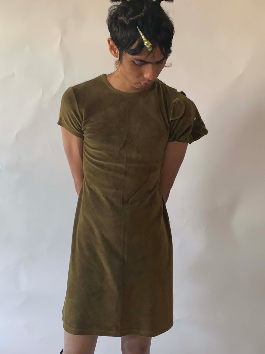 Castelbajac Teddy Bear Sleeve Minidress product image