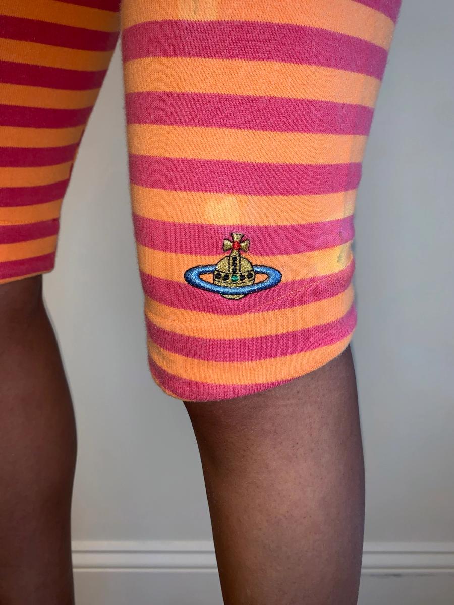 Vivienne Westwood 90s Striped Button-front Capris product image