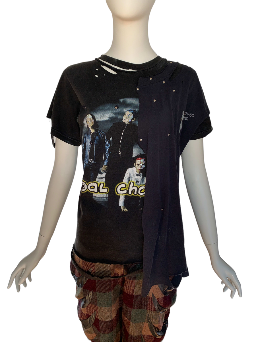 Yeah Right!! Deconstructed Band T-shirt product image