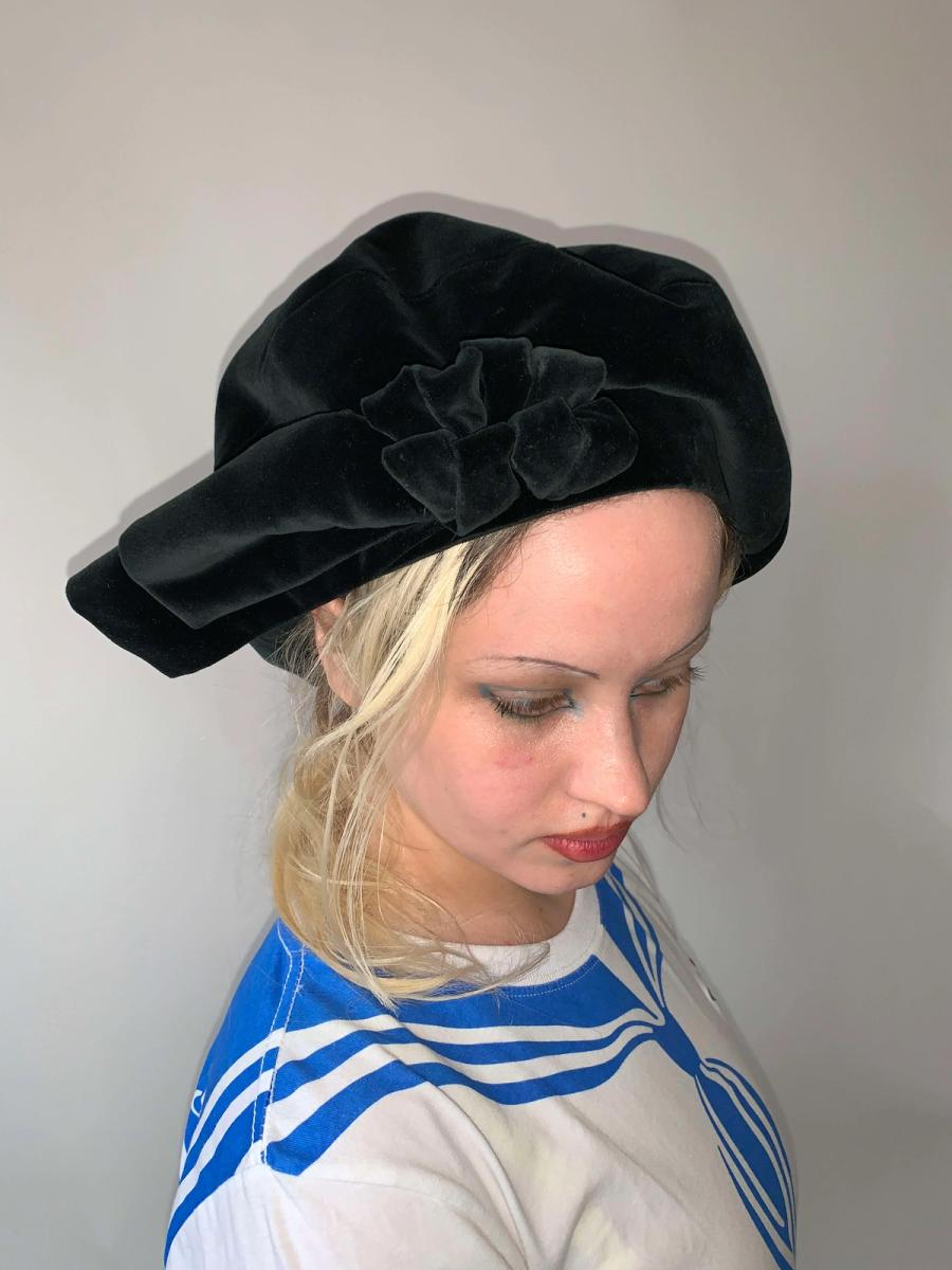 1990s Vivienne Westwood Velvet Cap  product image