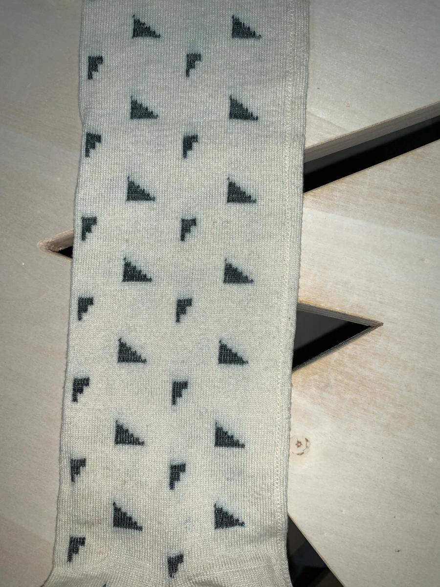 1920s Art Deco Style Knit Socks product image