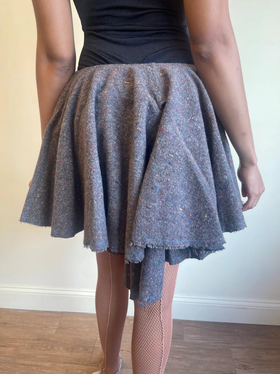 Nozomi Ishiguro Confetti Tweed Skort product image