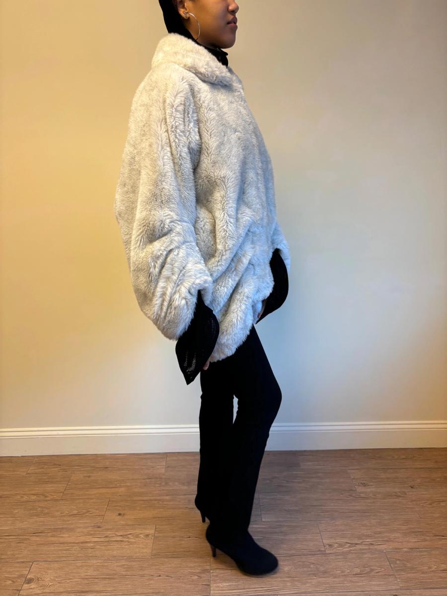 Vintage Norma Kamali Faux Fur Coat product image