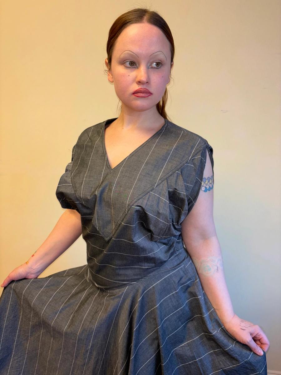 80s Takezo Asymmetrical Summer Dress  product image