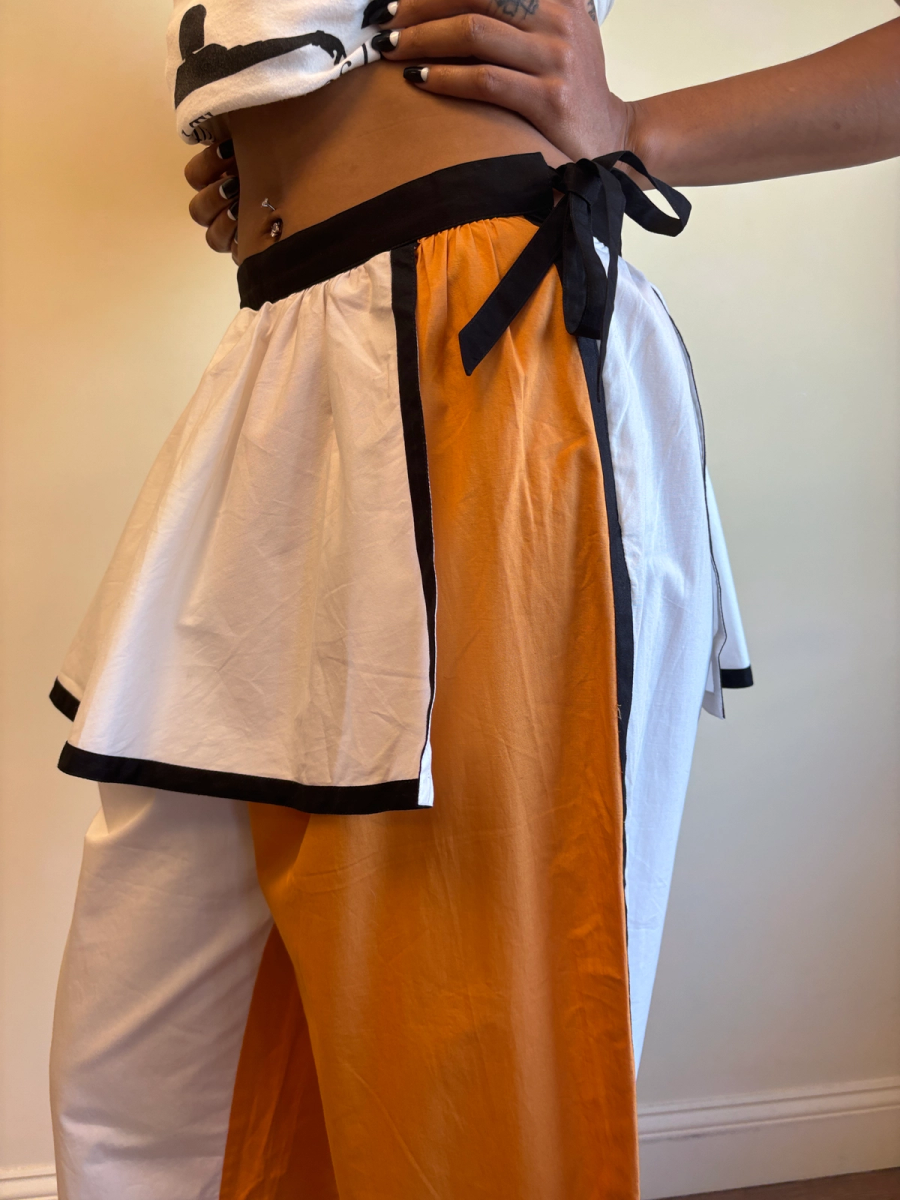 Spring/Summer 1992 Chantal Thomass Color Blocked Skirt Pants product image