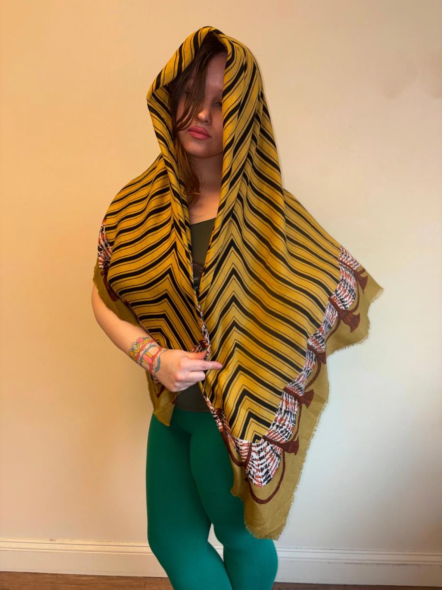 Vintage Chantal Thomass Theatre Curtain Shawl product image
