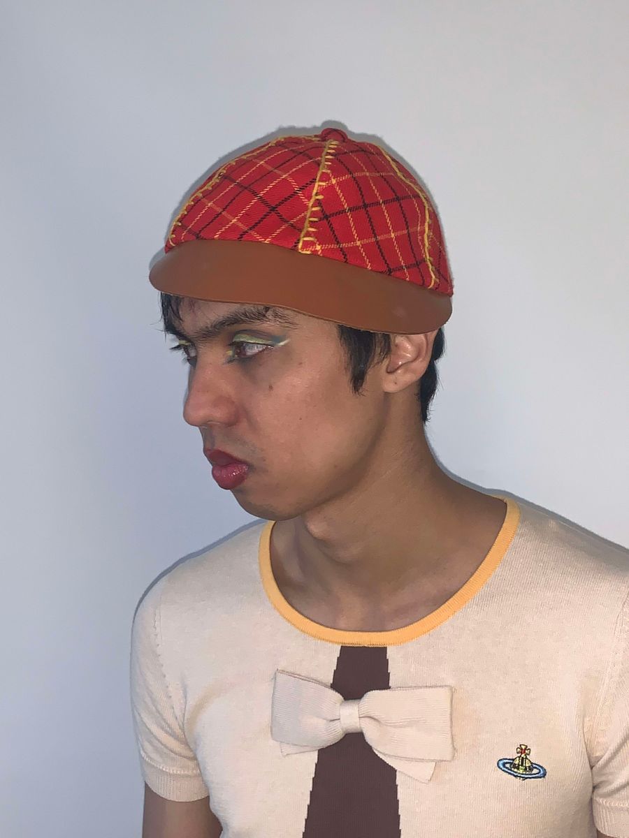 1990s Vivienne Westwood Mac Tartan Cap product image