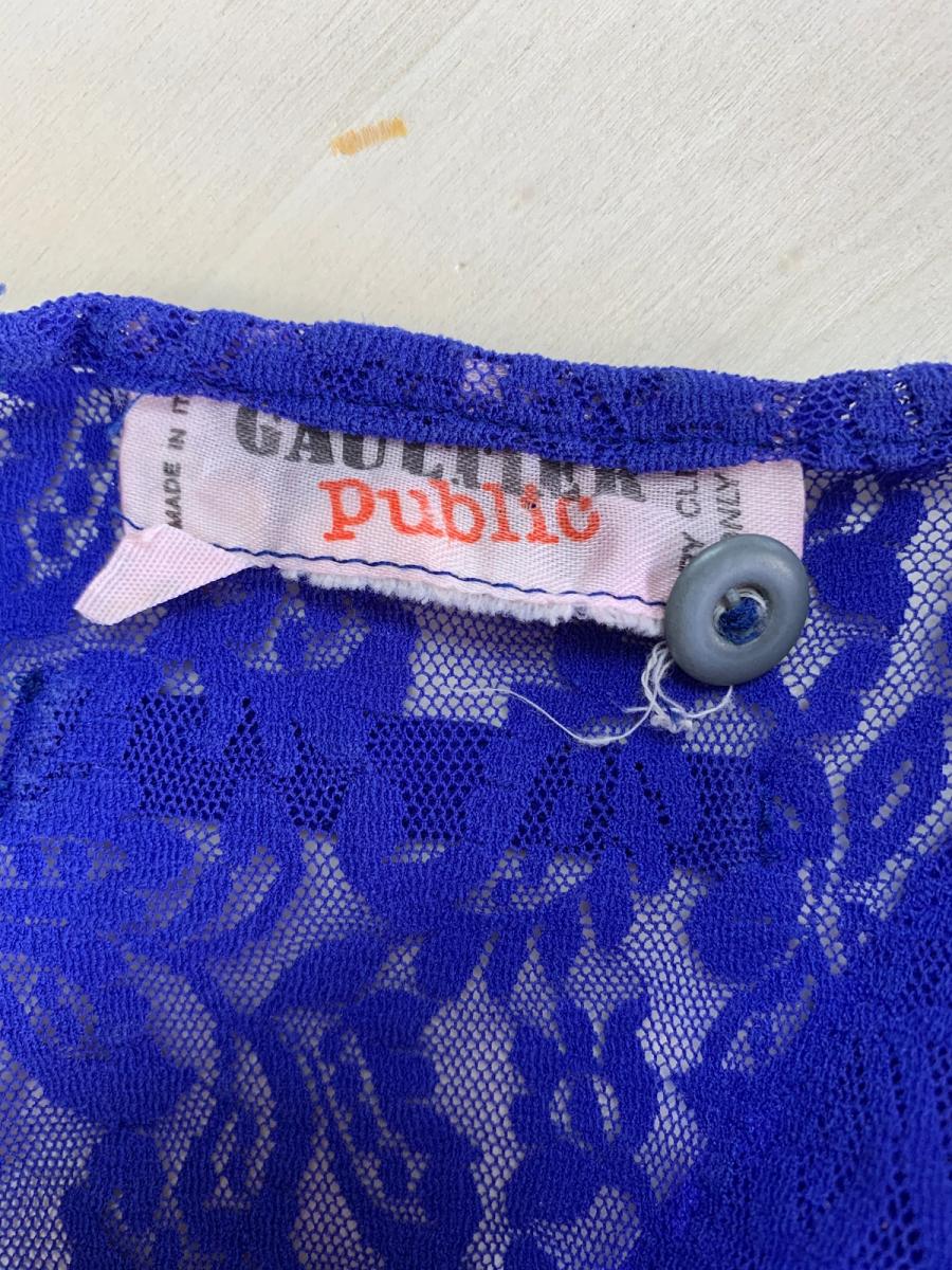 80s Gaultier Public Lace Set  product image