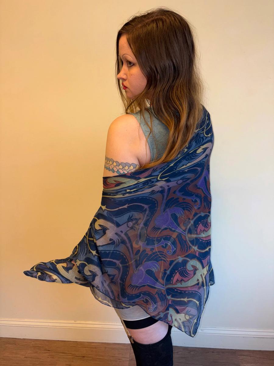 1993 Vivienne Westwood 'Grand Hotel' Oversized Shawl product image