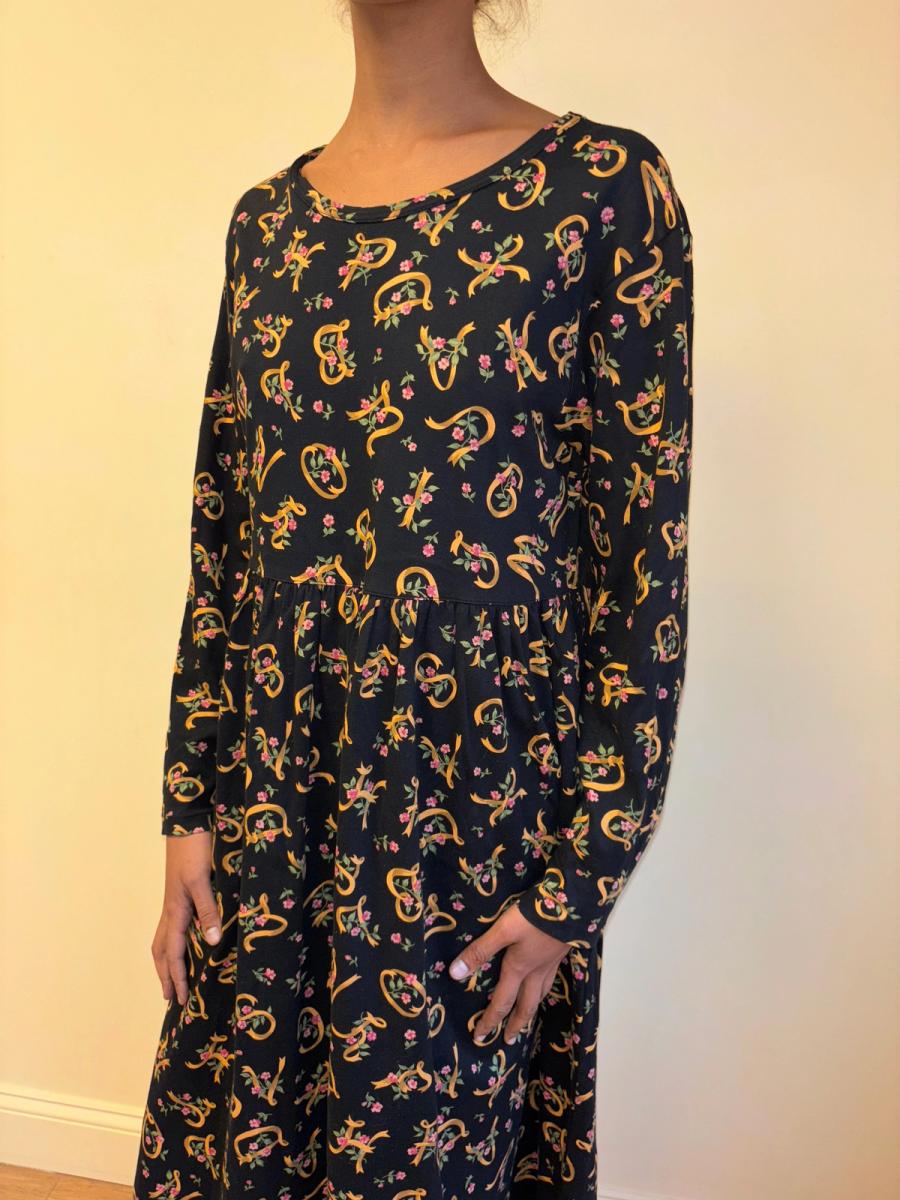 80s Chantal Thomass Oversized Letter Dress product image