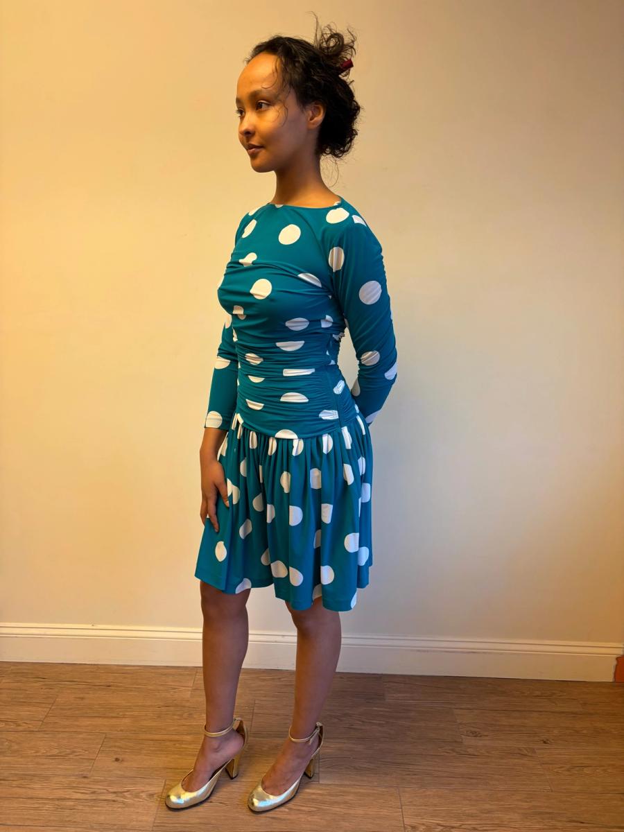 1980s Norma Kamali Polka Dot Set product image