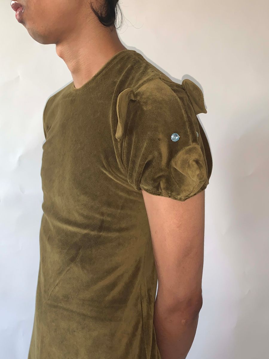 Castelbajac Teddy Bear Sleeve Minidress product image