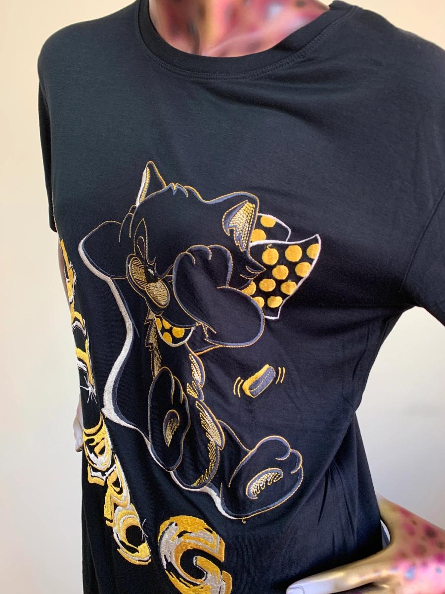 Iceberg 'Don't Drug Out' Embroidered Tee  product image