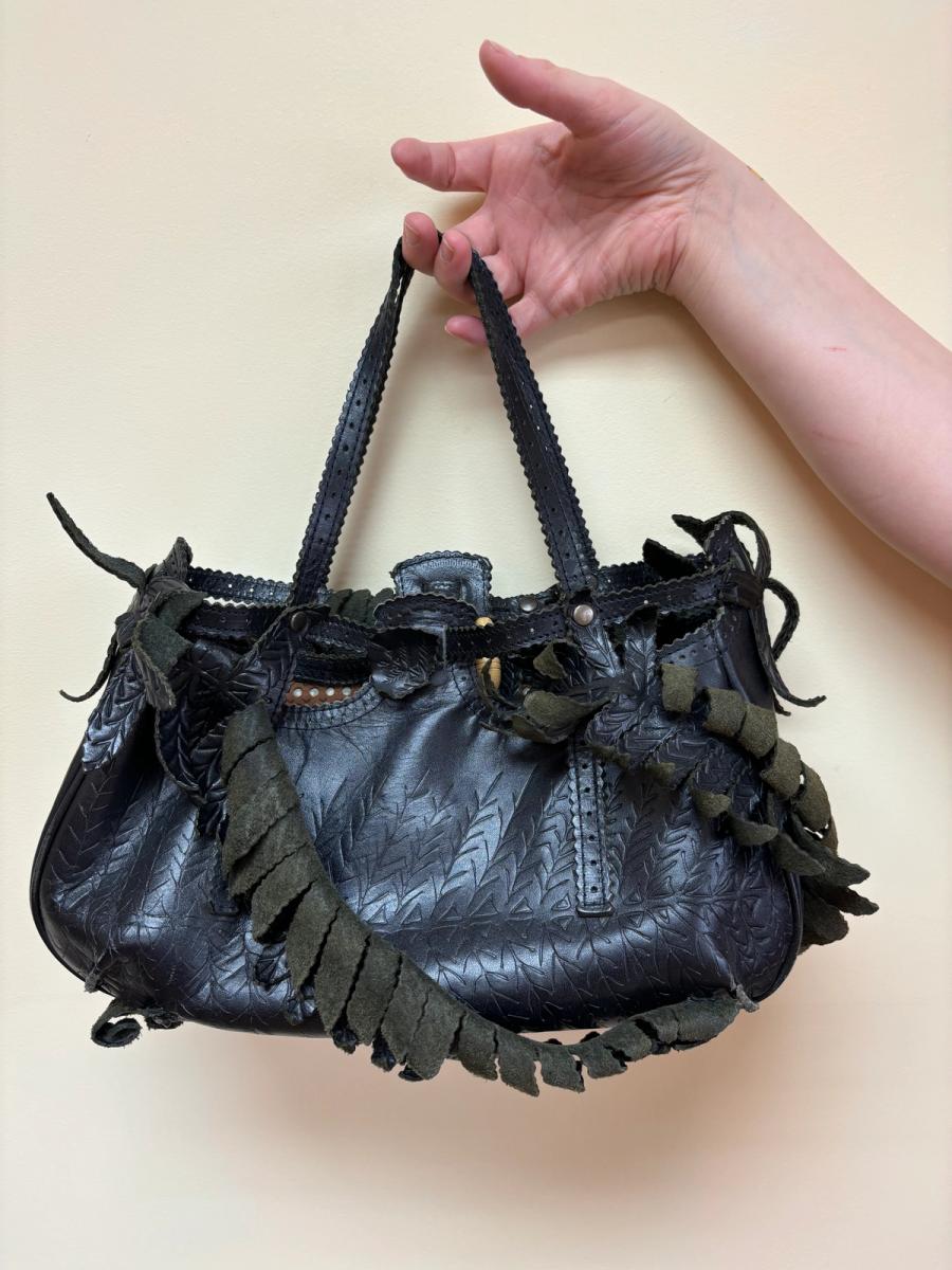 Jamin Puech Leather Leaf Purse