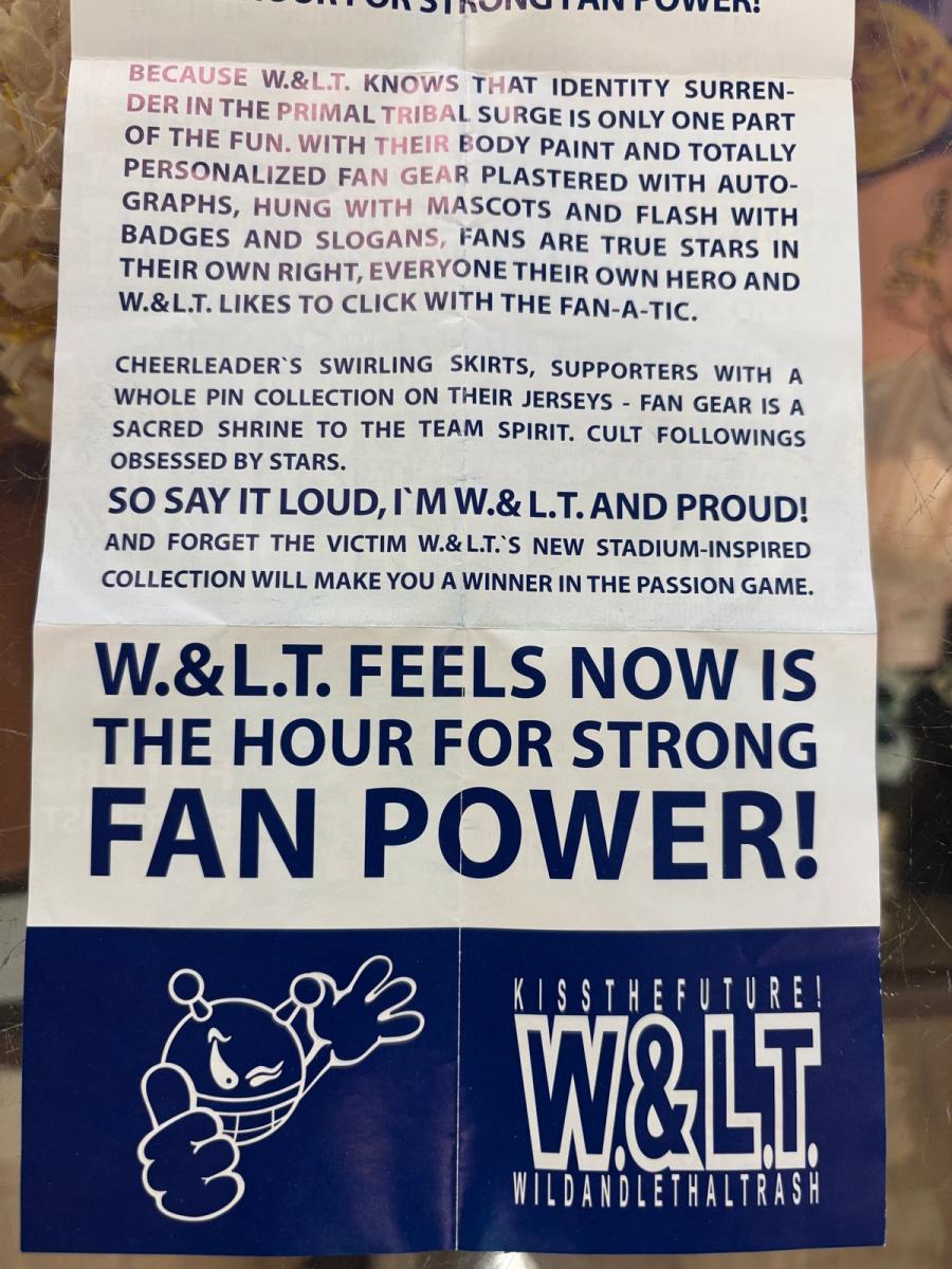 2002 W&LT Poster  product image