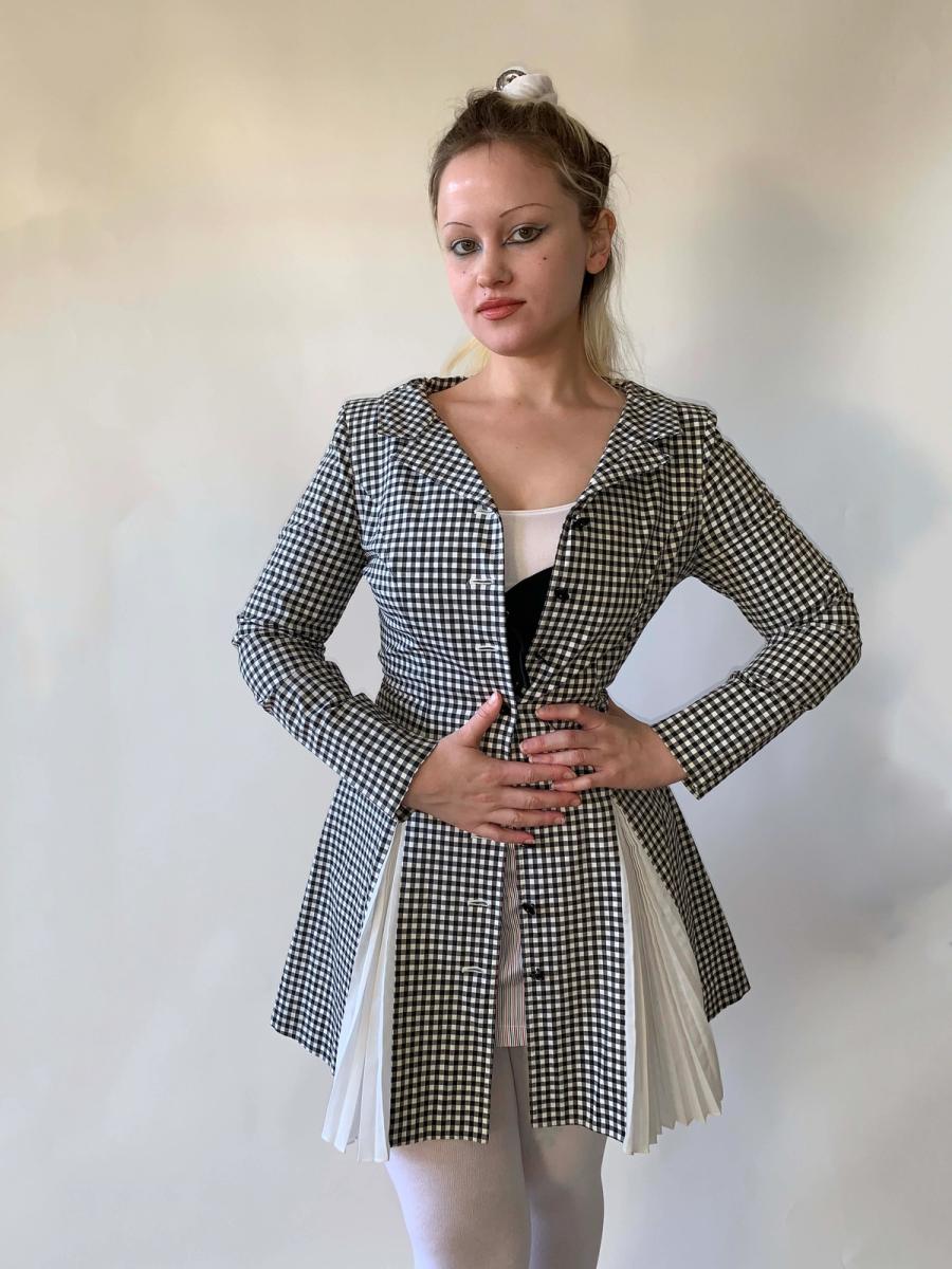 Chantal Thomass Gingham Jacket Dress product image