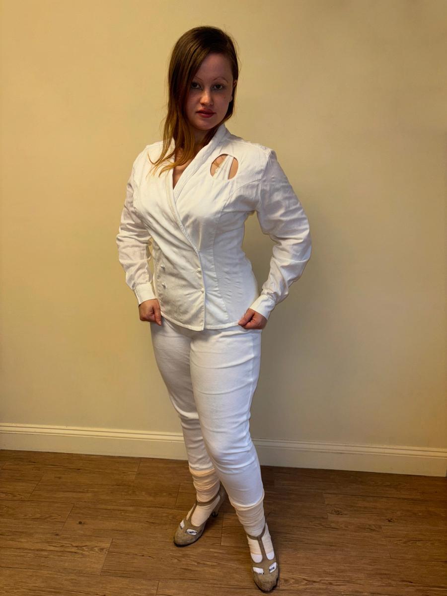 80s Chantal Thomass Cutout Blazer product image