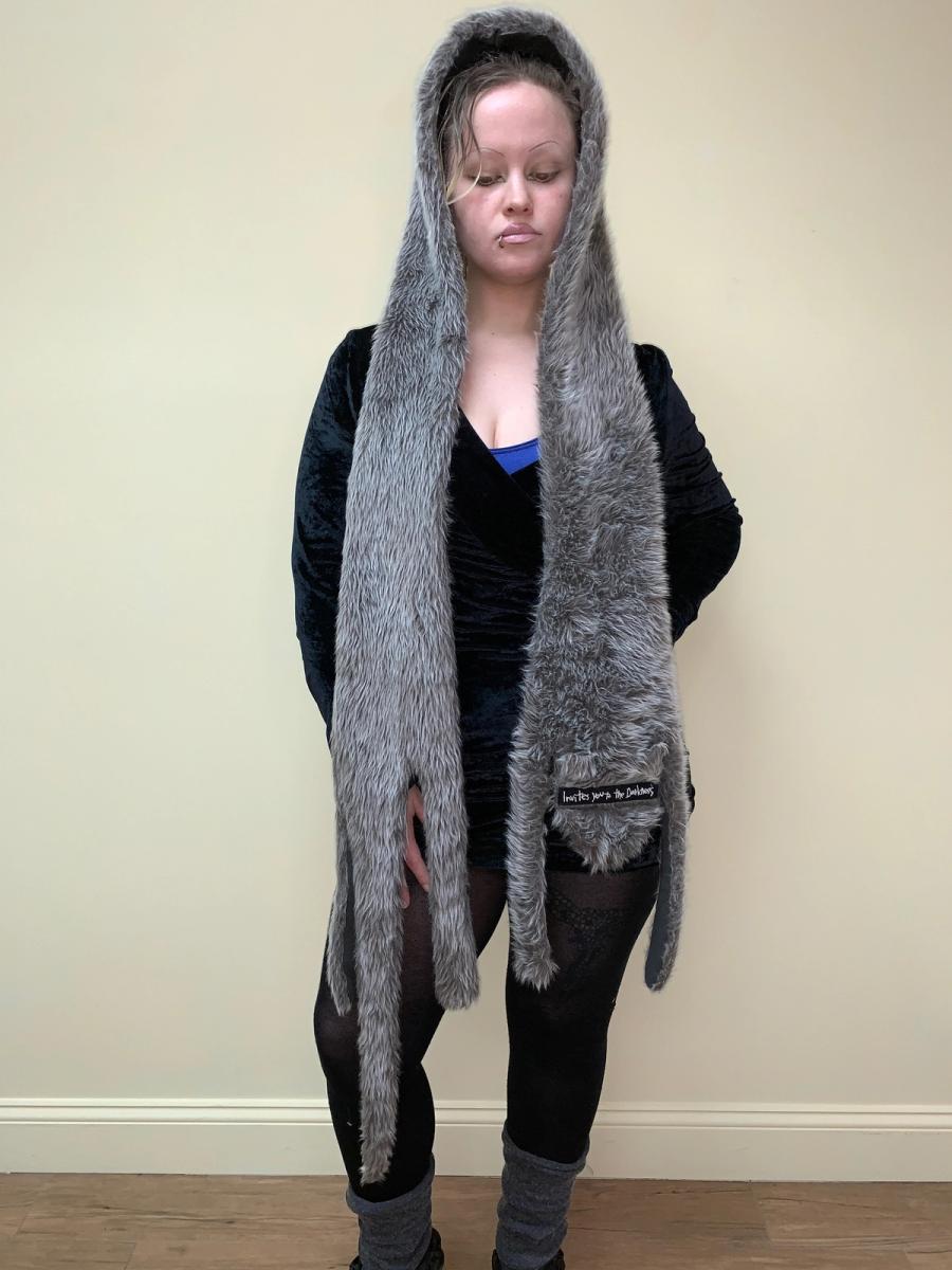 Milkboy Faux Fur "Darkness" Scarf product image