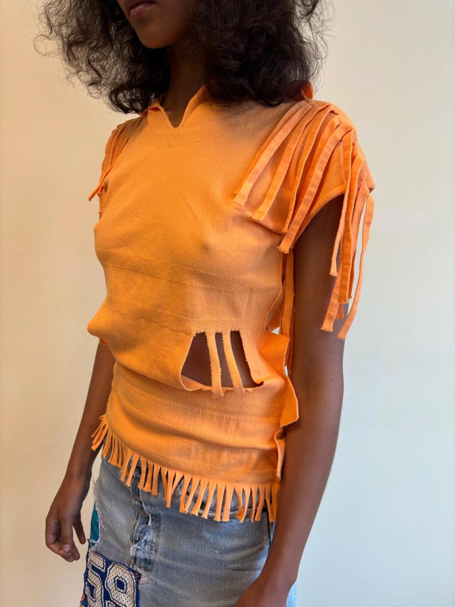 Vintage Issey Miyake APOC Fringe Top product image