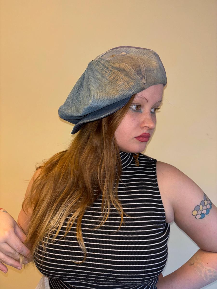 70s Denim Bubble Hat product image