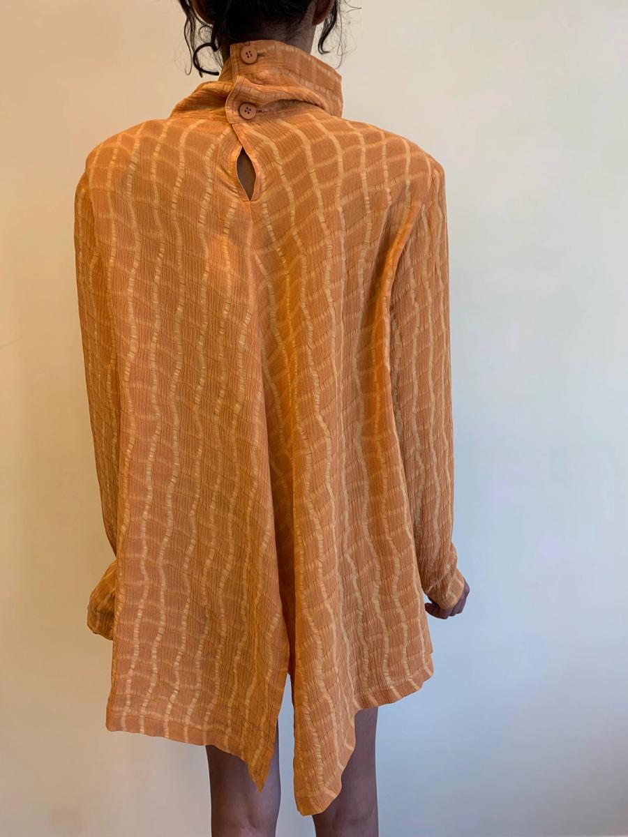 1980s Takezo Orange Tunic Minidress  product image