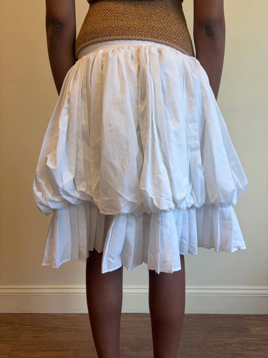 1980s Chantal Thomass Bubble Hobbling Skirt product image