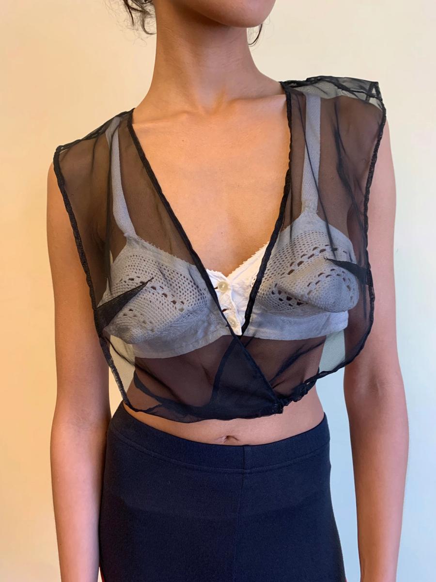 1930s Chiffon Dickie product image