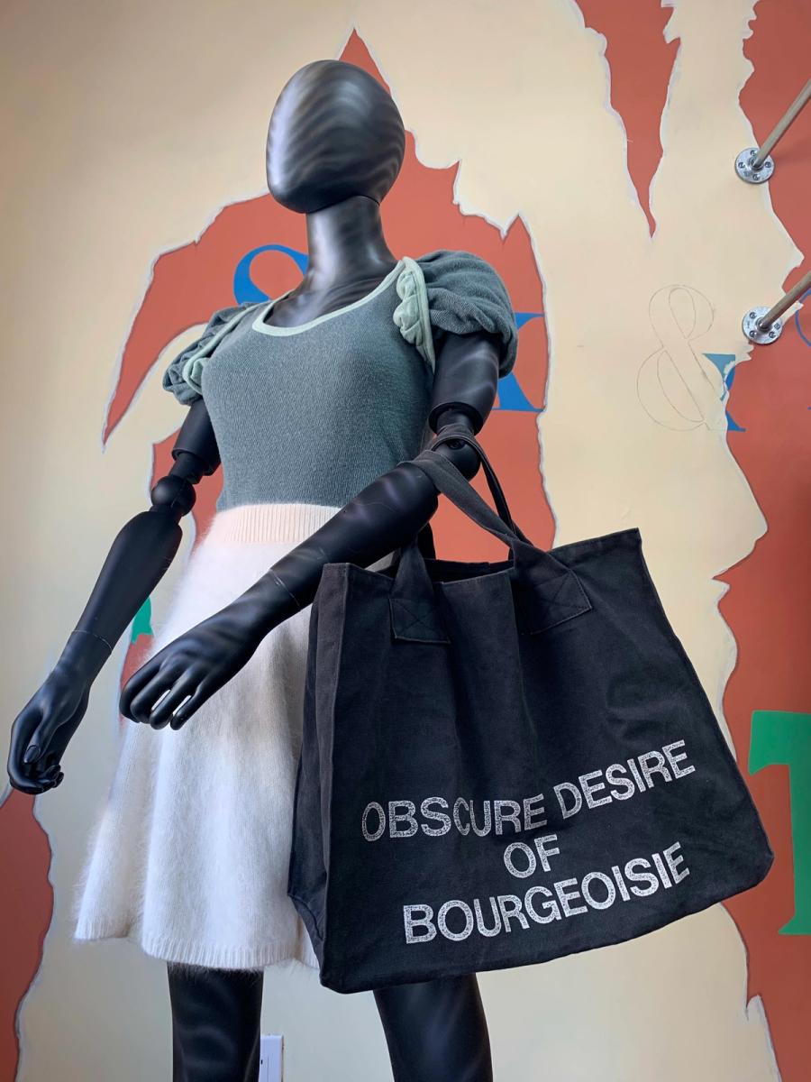 Obscure Desire of Bourgeoisie Oversized Shopping Tote Bag product image