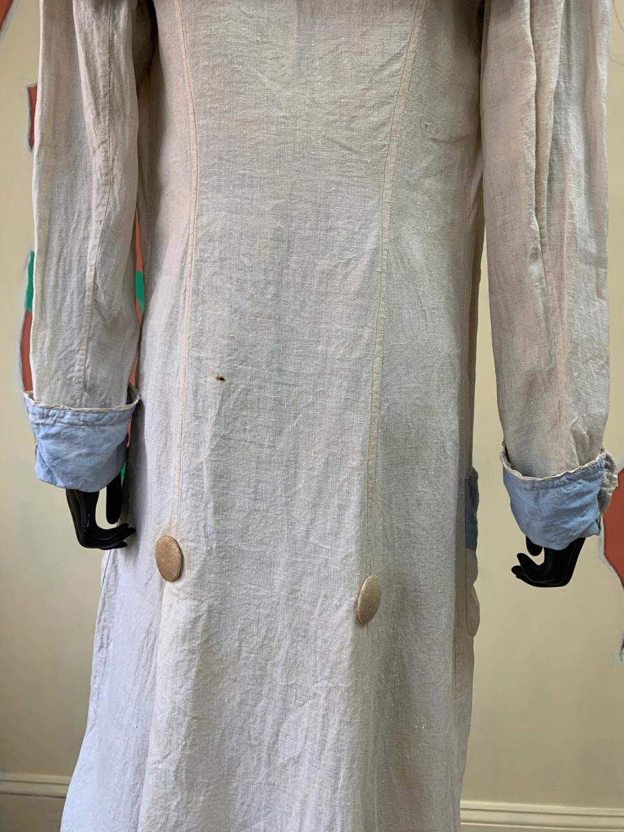 Edwardian Duster with Baby Blue Accents product image
