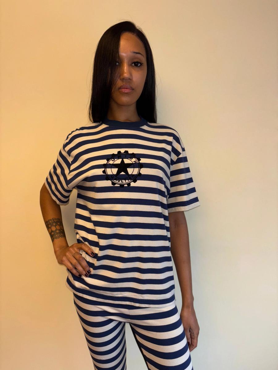 80s Junior Gaultier Striped Set product image